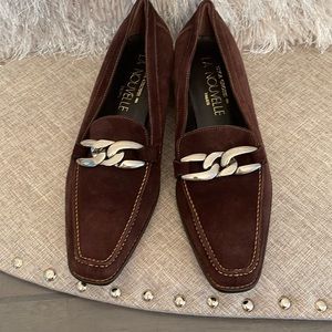 Luca Grossi  per LA NOUVELLE Trieste Brown Suede Made in Italy Size 36